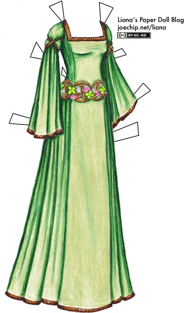 Click For Larger Version - Medieval Dresses Transparent Background (376x640)