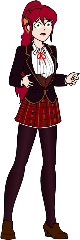 Pyrrha's School Shock By Soundwave3591 - Cartoon (318x855)