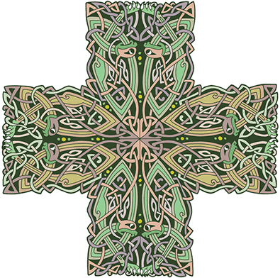 Http - //lunaswitchescloset - Blogspot - Com/2016/03/saintst- - Irish Or Celtic Cross (395x392)