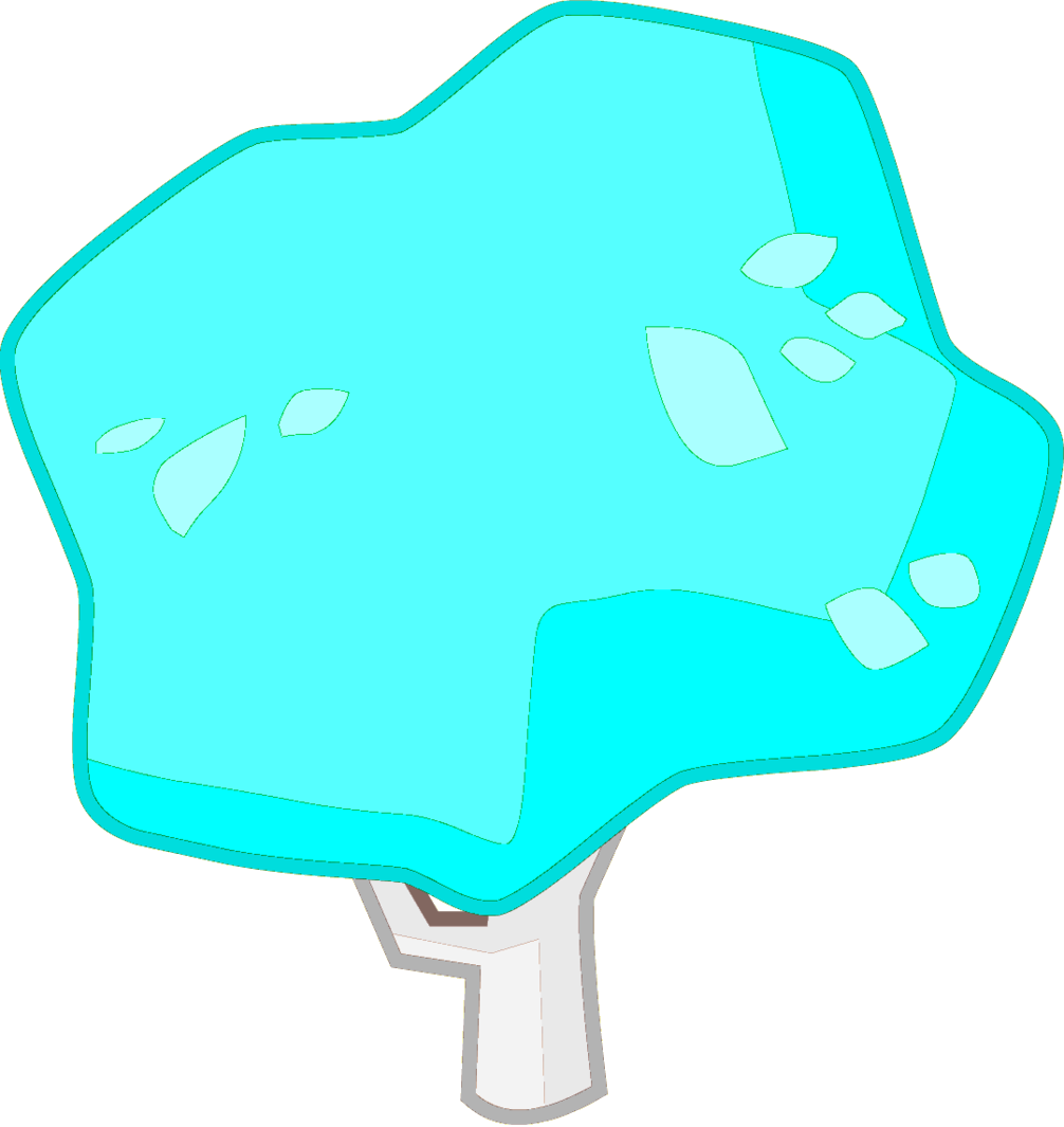 Snow Tree Body - Bfdi Tree Body (1006x1065)