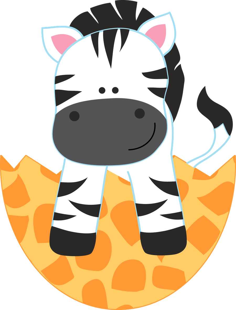 ‿✿⁀zebra * Like‿✿⁀ - Animalitos Bebe Caricatura Png (900x1184)