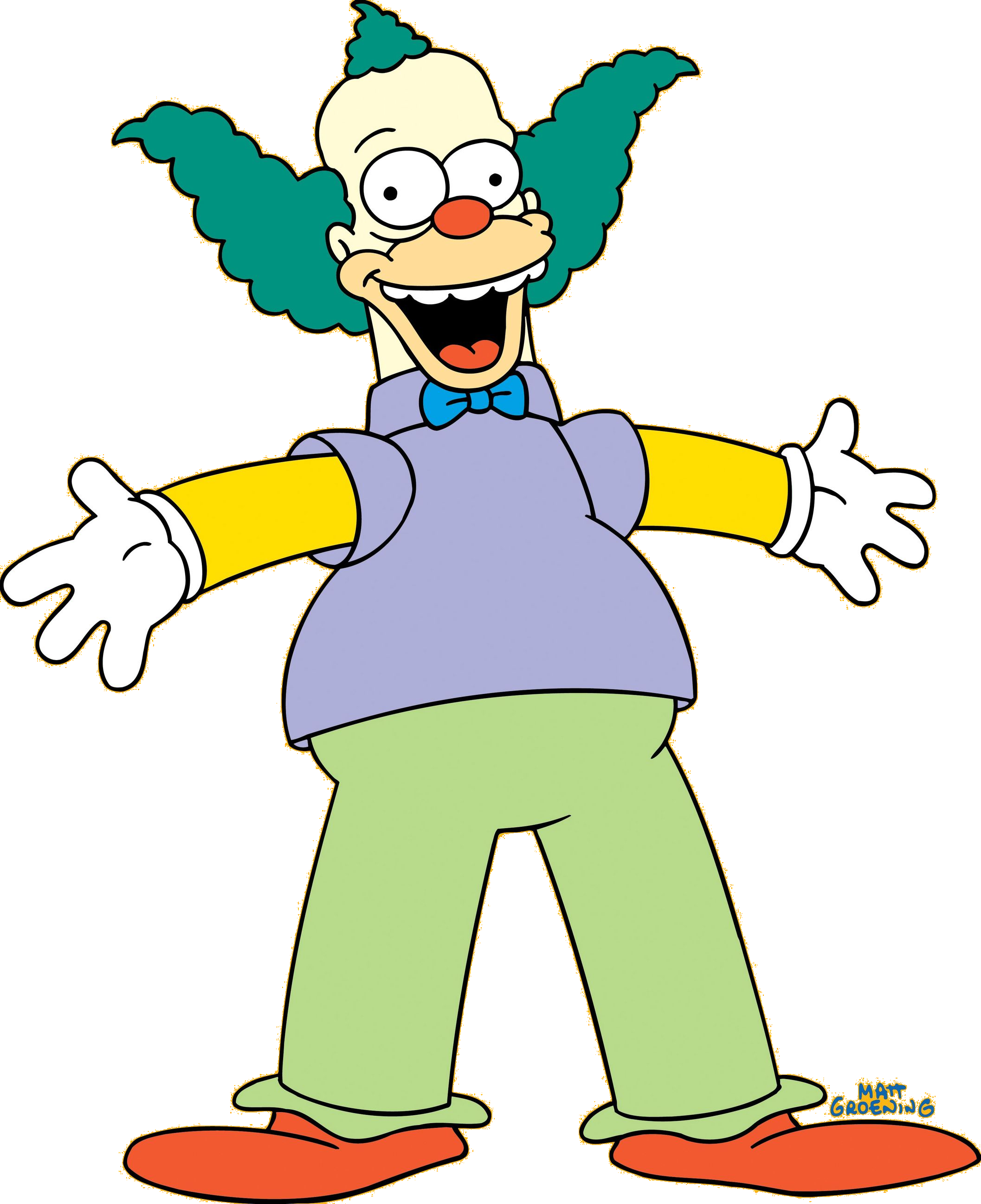 Discover - Krusty The Clown Hey Hey (2114x2592)