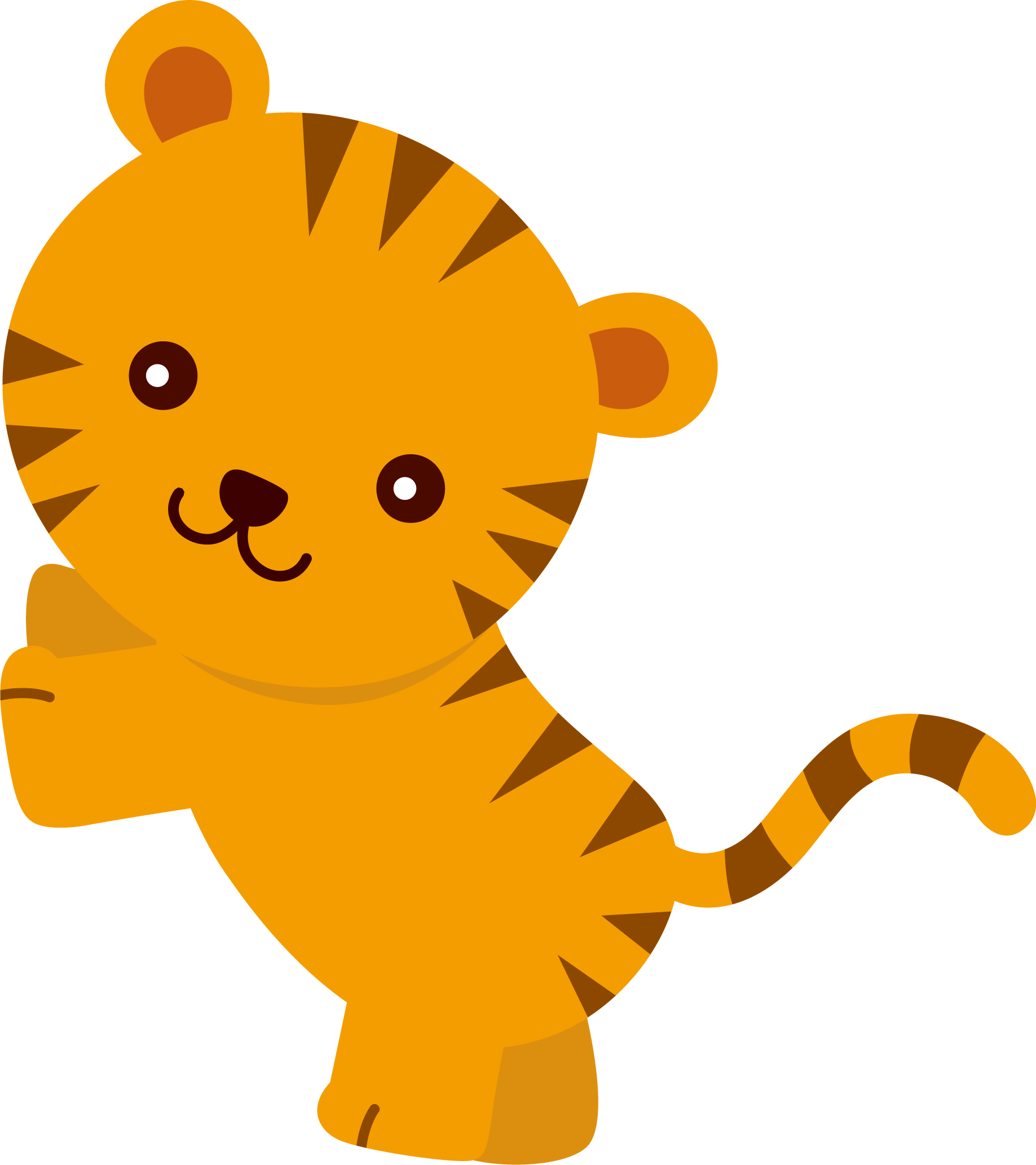Download Png - Jungle Animals Clipart Png (1837x2065)