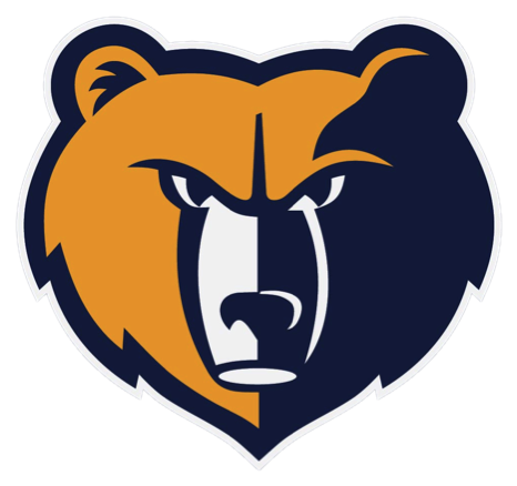 Rifle Bears - 2017 Memphis Grizzlies Logo (473x441)