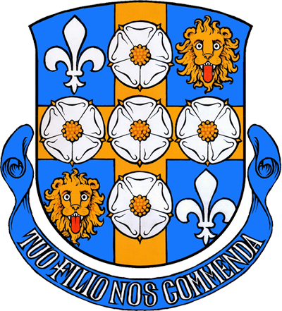 Parish Of The Holy Rosary Of The Blessed Virgin Mary, - Rosary Of Heraldy (400x441)