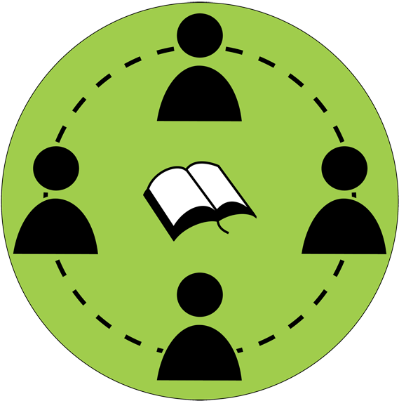 Claimed Strategy Area Committee - Open Bible Clip Art (569x571)