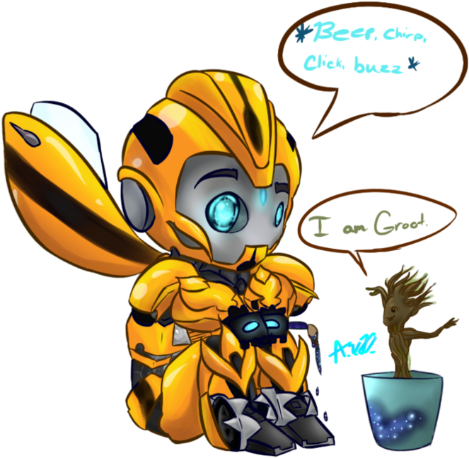 I Wanna See Guardians Of The Galaxy Soooo Bad But As - Bumblebee (894x894)