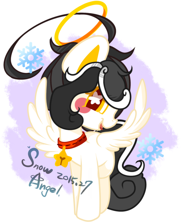 Mlp Oc Snow Angel By Abc002310 - Snow Angel (600x724)