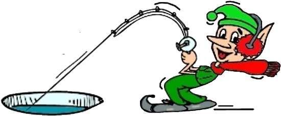 Take A Kid Ice Fishing Clinic Sunday, 2/16/14, 2 4 - Cartoon (609x282)