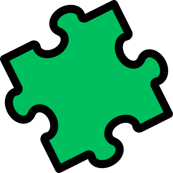 Colored Puzzle Piece (600x600)