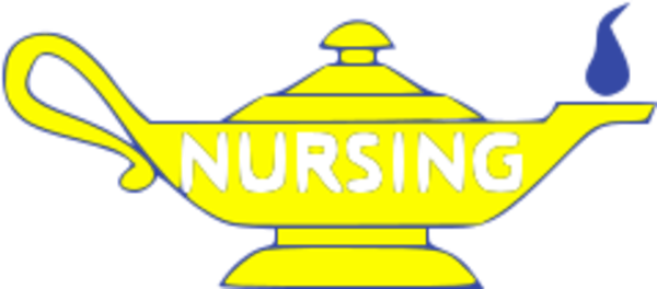 Nightingale Lamp Vector Nursing Lamp - Nursing (600x264)