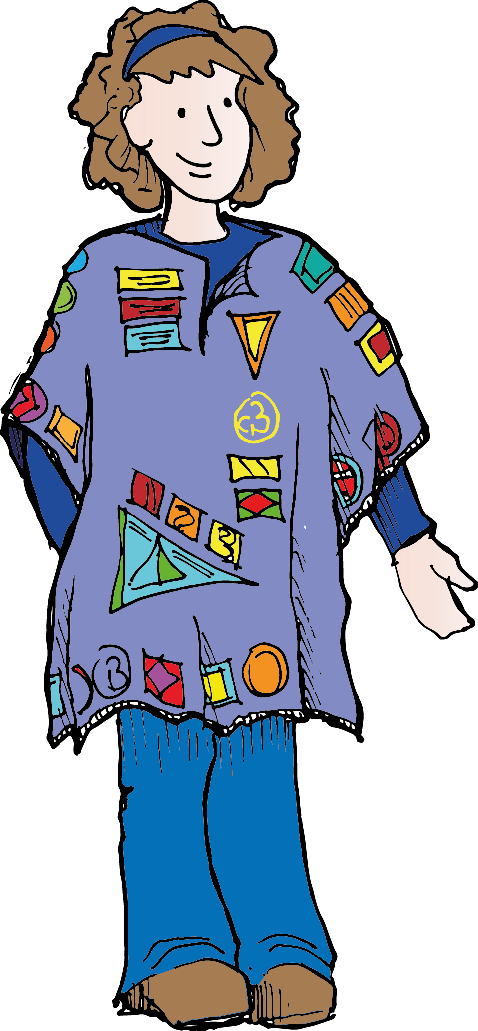 2kb Guide And Ranger Logo Campblanket Girl Colour Tinker - Camp Blanket Girl Guides (964x2076)