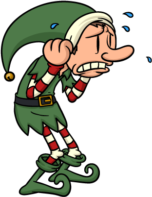 Christmas Elves Messages Sticker-8 - Elf (408x408)