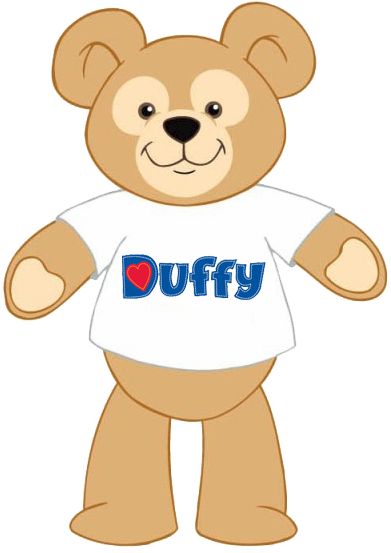 Duffy The Bear Clipart - Duffy Bear Clip Art (400x564)
