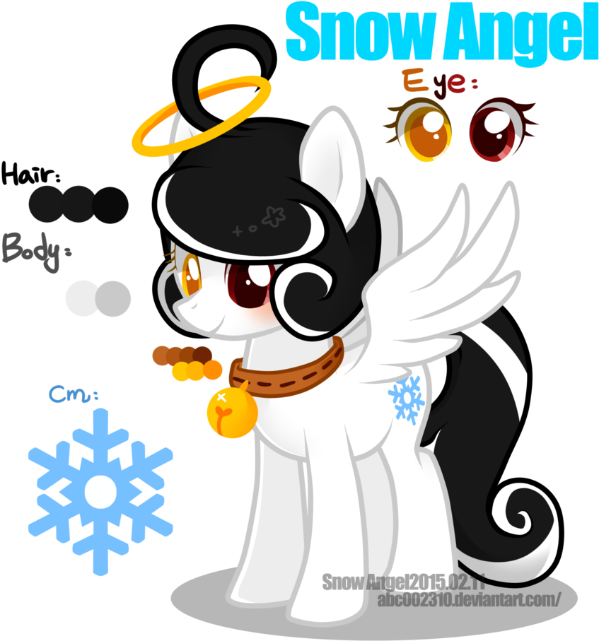 Mlp Oc Snow Angel By Abc002310 - Snow Angel Mlp Oc (900x940)