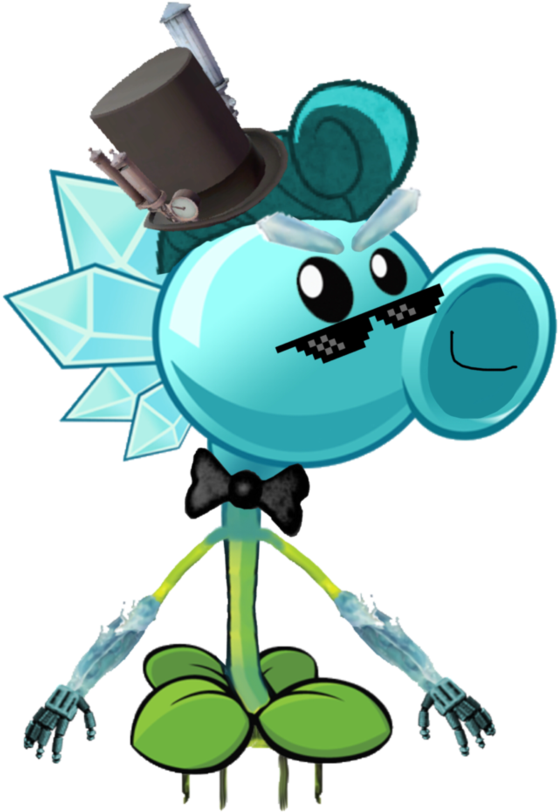 It's About Time Snow Pea Plants Vs - It's About Time Snow Pea Plants Vs (894x894)