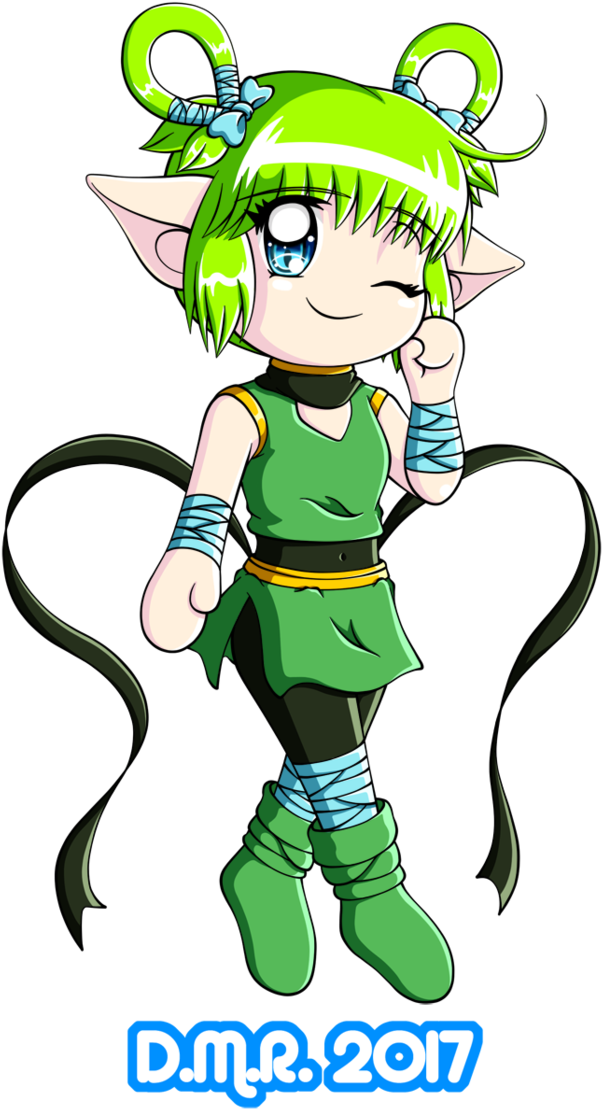Tmm Mouse Girl As An Alien - Cartoon (700x1141)
