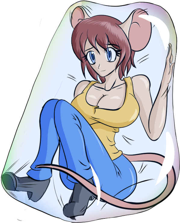 Chelsea Mouse Girl By Scarlett-nova - Mouse Girl (741x889)