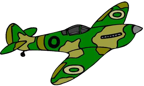 War Plane - “ - Clip Art War Plane (490x295)
