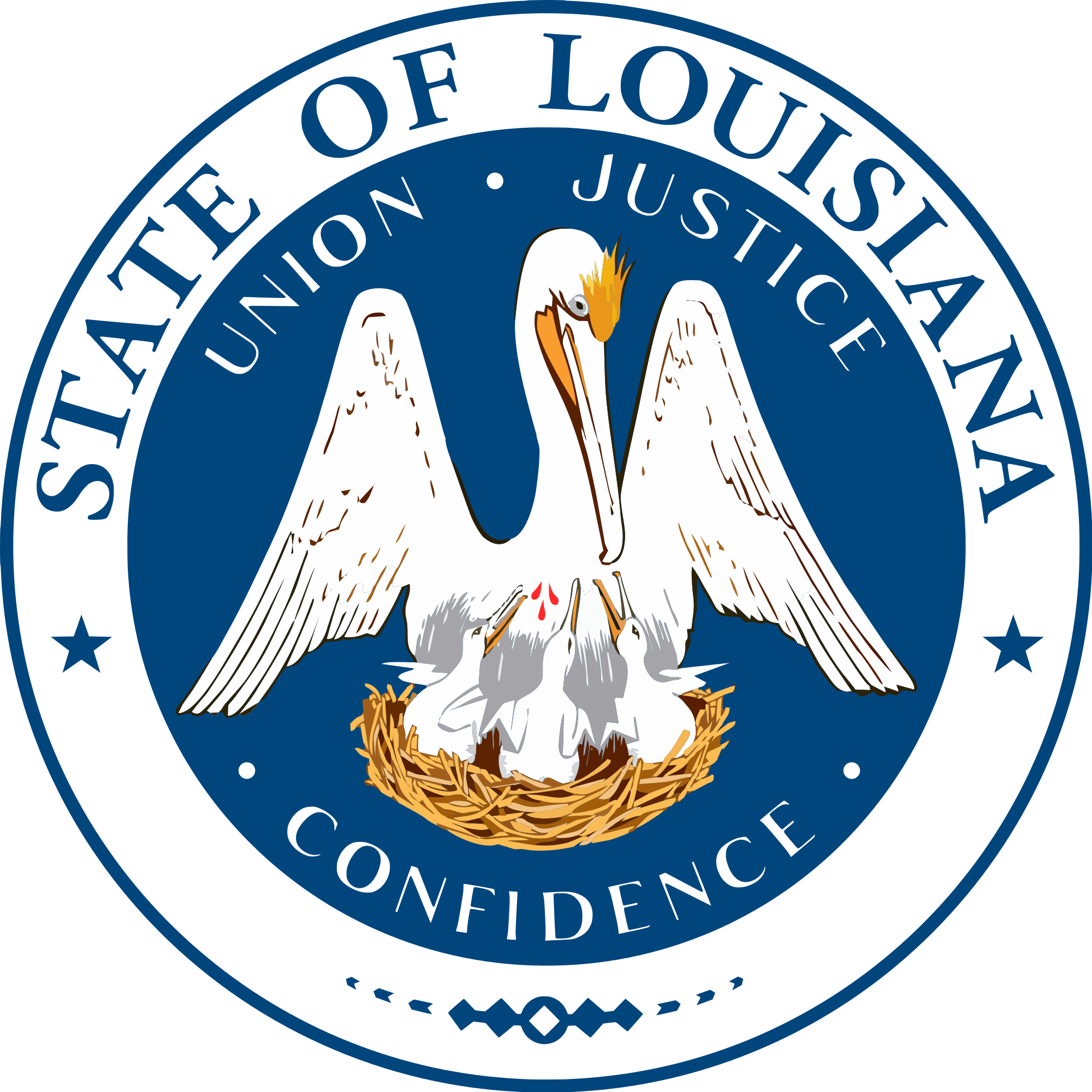 List Of Louisiana State Symbols Wikipedia Rh En Wikipedia - State Flag Of Louisiana (2000x2000)