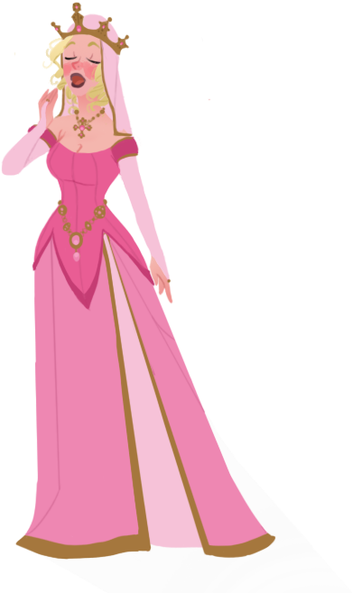 “ Sleeping Beauty Redesign For Sketch Dailies On Twitter - Sleeping Beauty Fan Redesign (473x694)