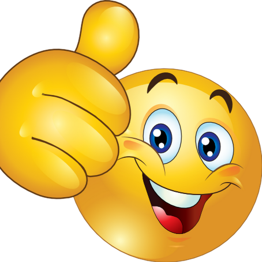 Smiley Emoticon Animation Clip Art - Thumbs Up Smiley Face.