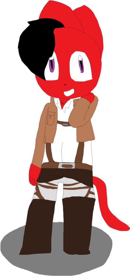 My Form Attack On Titan By Minipanzer2011 - Cartoon (660x1209)