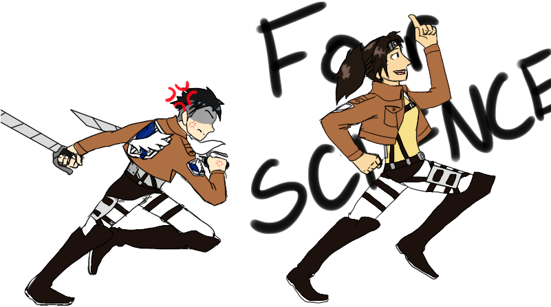 What Did You Do Hanji By Minesujifan - Attack On Titan Transparent Hanji (800x500)