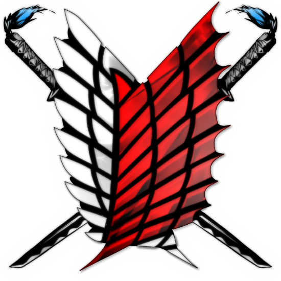 Custom Survey Corps By Hakitojin-d8p39ml - Attack On Titan Logo (550x550)