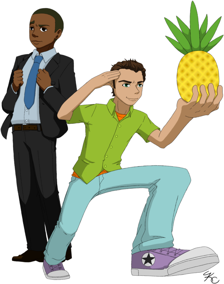 Shawn And Gus By *poefish On Deviantart - Psych Shawn And Gus (796x1003)