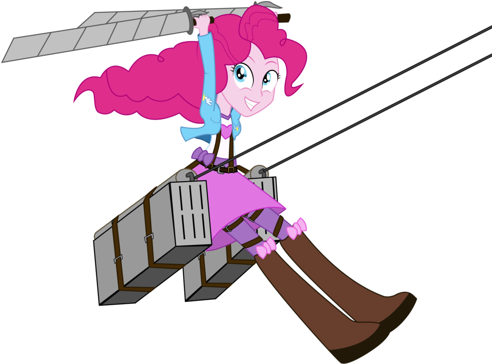Amante56, Attack On Titan, Crossover, Equestria Girls, - Art (1024x1024)