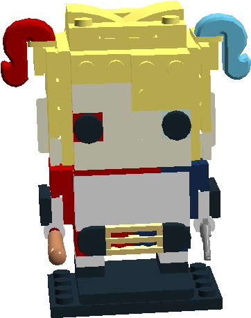 Harley Quinn Brickheadz - Baby Toys (1183x600)