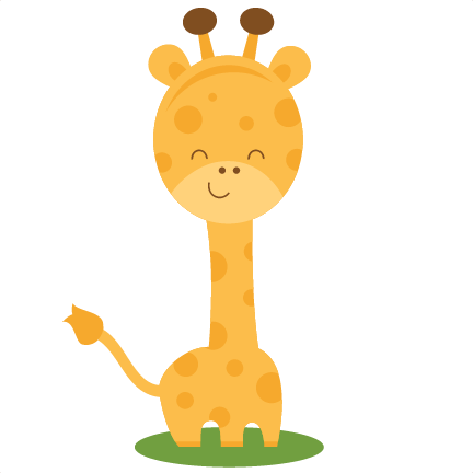 Projects Ideas Cut Clipart Giraffe Svg Scrapbook File - Cute Giraffe Clipart Png (432x432)