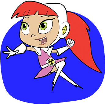 Atomic Betty Atomic Betty - Atomic Betty Bbc Kids (343x362)
