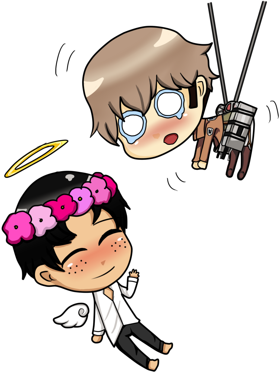 I Can't Reach U - Shingeki No Kyojin Jean Chibi (1024x1365)