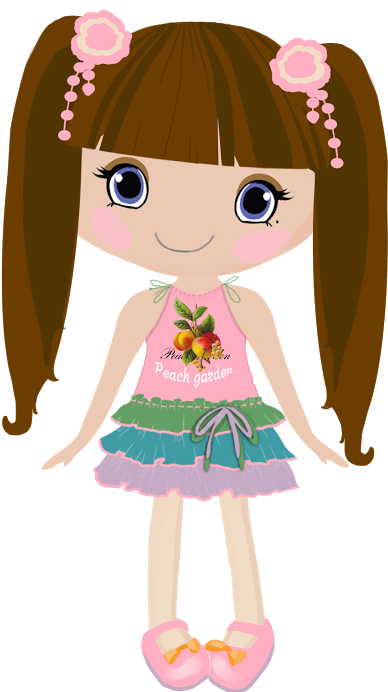 Bonecas & Meninas - Muñecas Clipart (465x720)