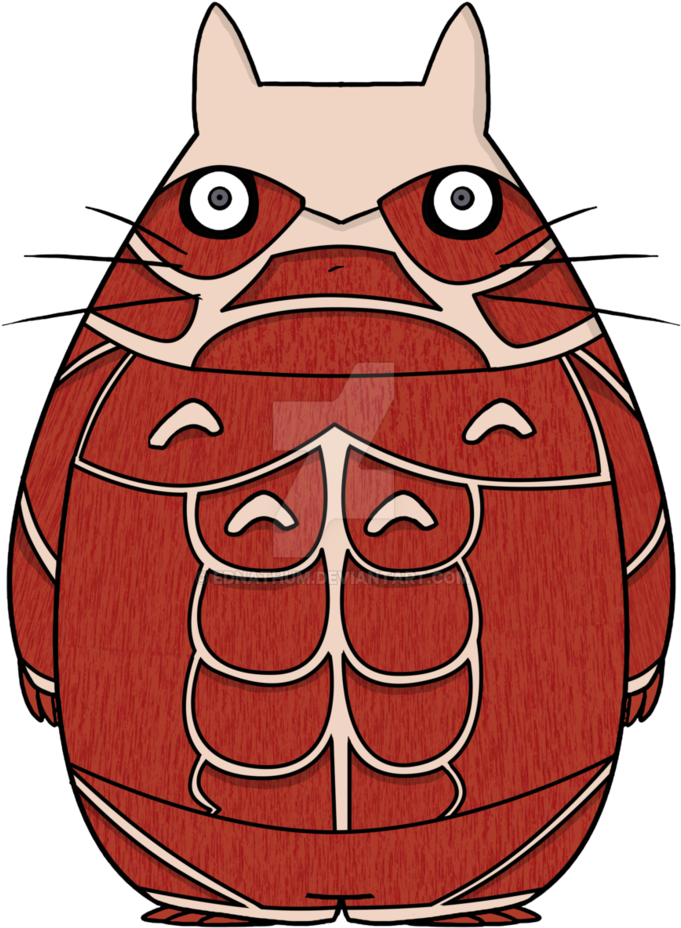 Attack On Totoro By Ednathum - Hajime Isayama (803x996)