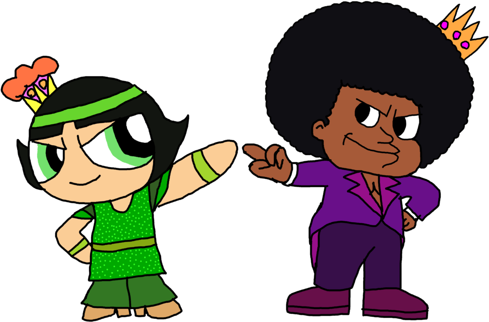 Rallo And Buttercup As Disco King And Queen By Ktd1993 - Deviantart (1032x774)