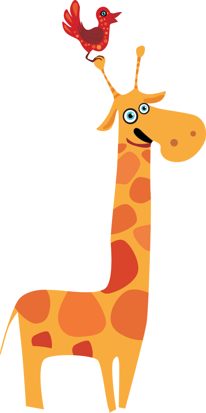 Concept Of Play As A Natural Way Of Learning - Giraffe (682x1367)