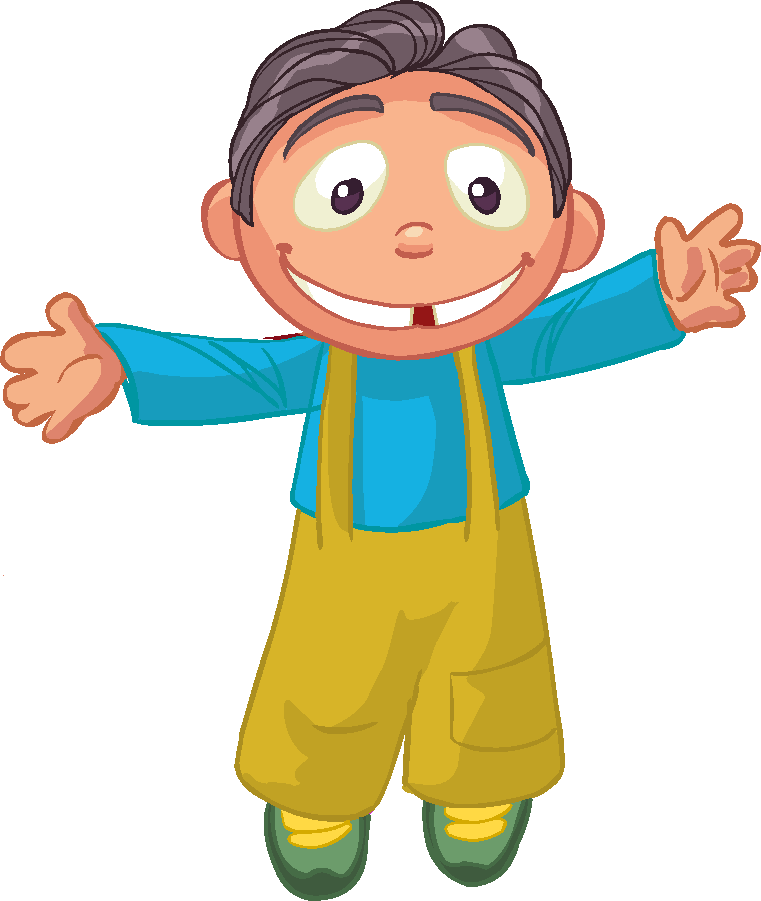 Cartoon Children, Kids, People - أطفال سكرابز (1517x1795)