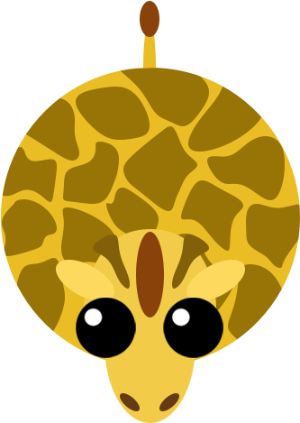 Giraffe - Пнг - Mope Io Giraffe (500x500)