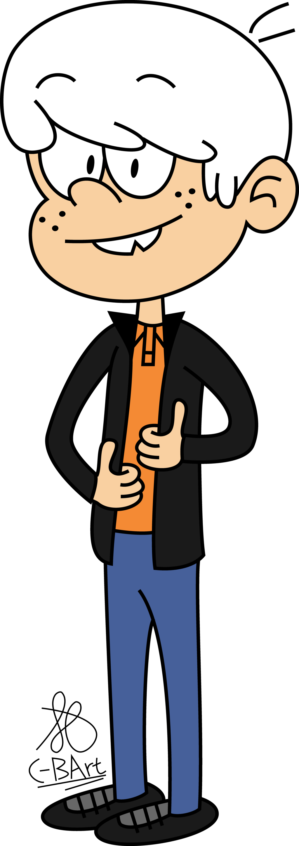 Lincoln Loud By C-bart - Lincoln Loud As A Teen (1024x2896)