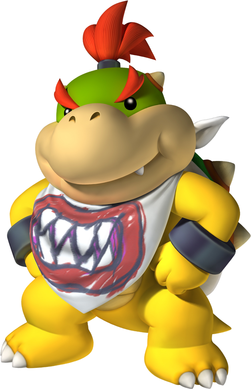 “oooh, Thanksgiving Dinner's Gonna Be Awkward ” - Super Mario Bros Bowser Jr (1600x1600)