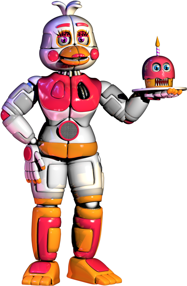 Funtime Chica [official] - Funtime Chica Fnaf 6 (722x1107)