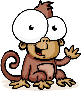 'you And Me Baby Ain't Nothing But Mammals - Monkey (364x359)