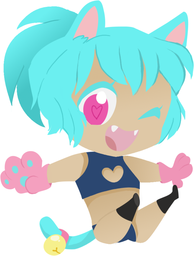 Supa Kitty Attack By Crab-pinches - Cartoon (894x894)