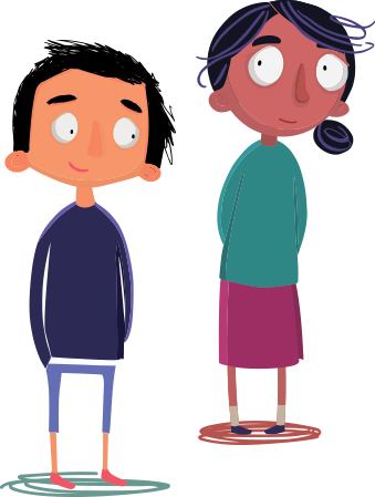 After Significant Research And Development, Ispcc Childline - Cartoon (339x449)