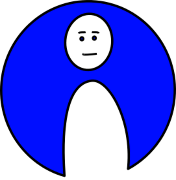 Mood Clipart Unsure - Yin Yang Orange (600x611)