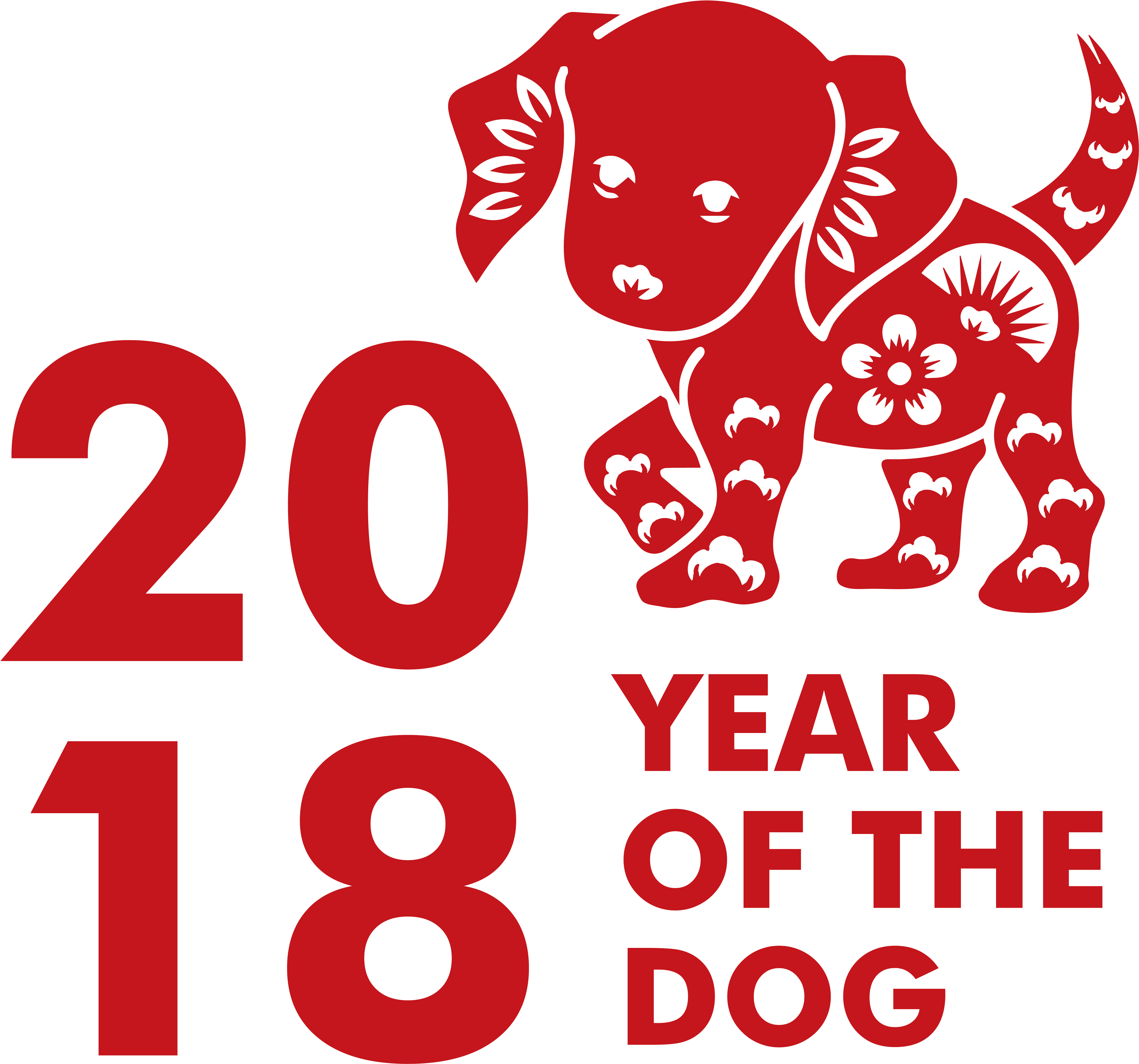 Related Chinese New Year 2018 Clipart Transparent - Chinese New Year 2018 Clipart (6189x6380)