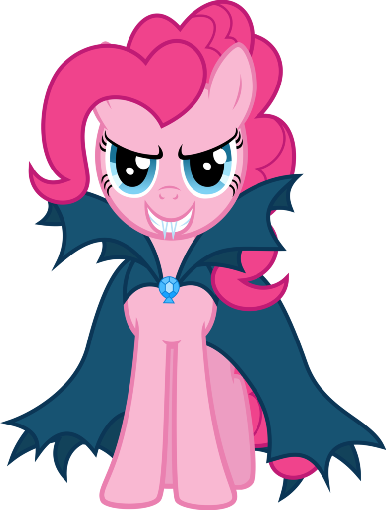 Vampire Pinkie Pie By Newlunaticrepublic - Mlp Pinkie Pie Vampire (778x1026)
